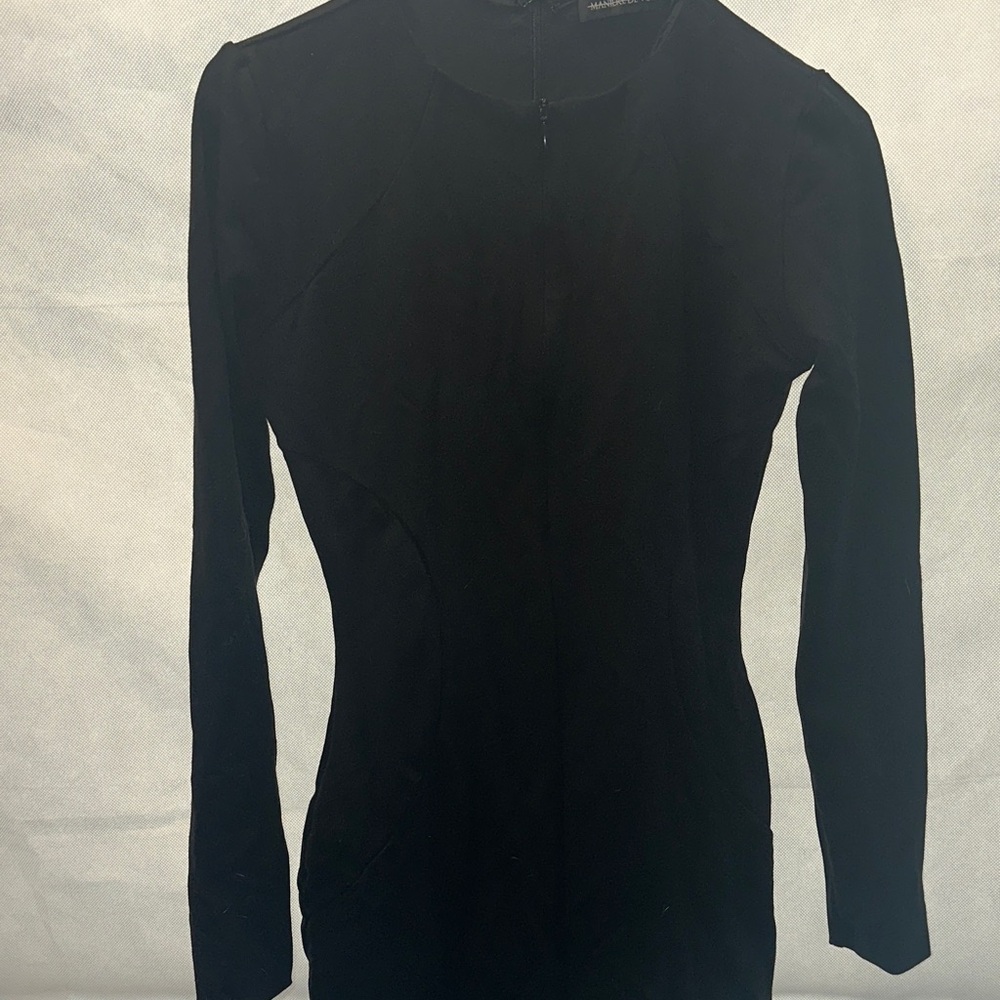 Black Long Sleeve Jumpsuit